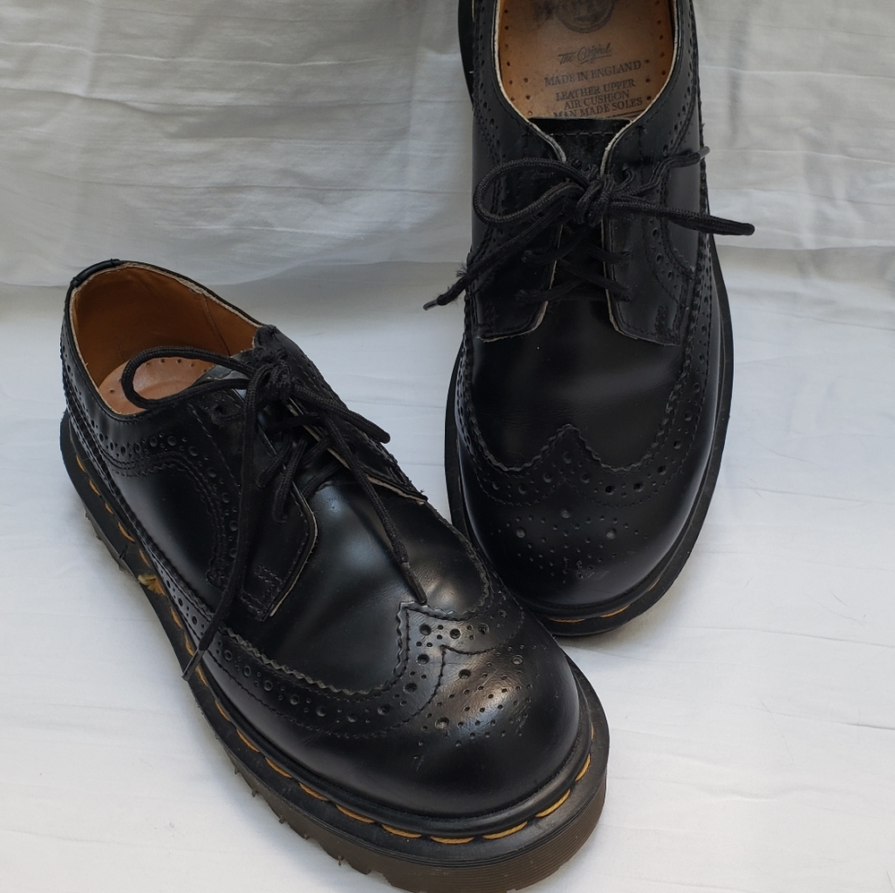 Dr. Martins brogue wing tip oxford